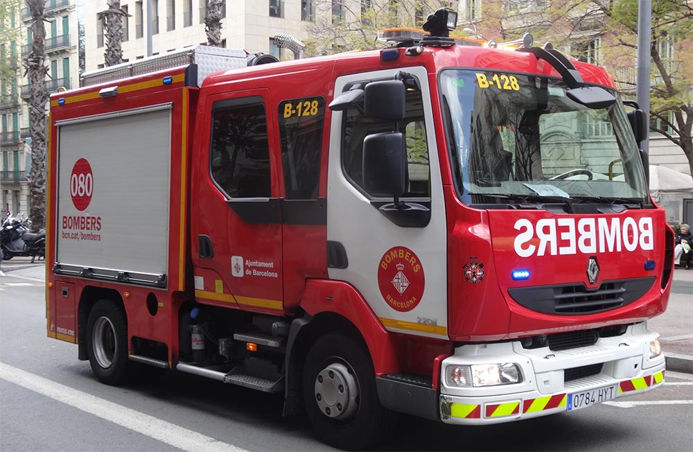 bombers coche de bomberos